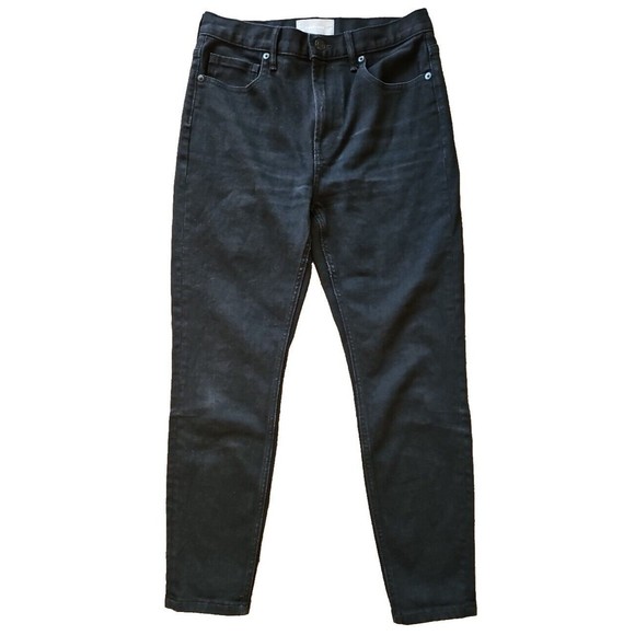 Everlane Black High Rise Jeans Modern Fit - Picture 1 of 8